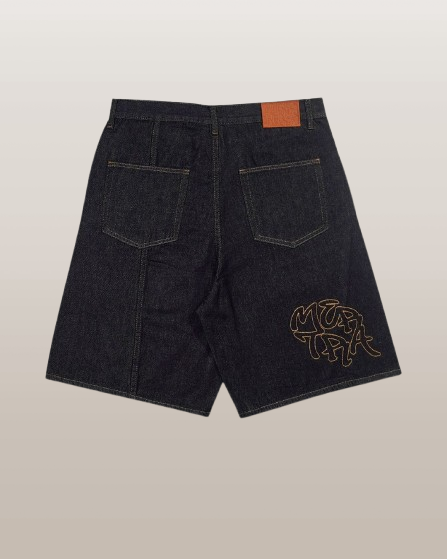 MERTRA BIGSTEP JORTS (BLACK)